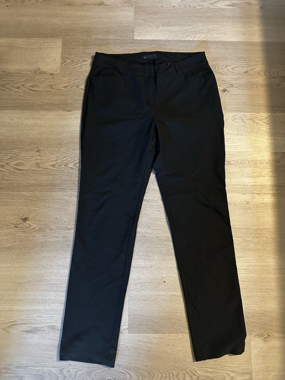 adidas women’s Black Slim golf pants